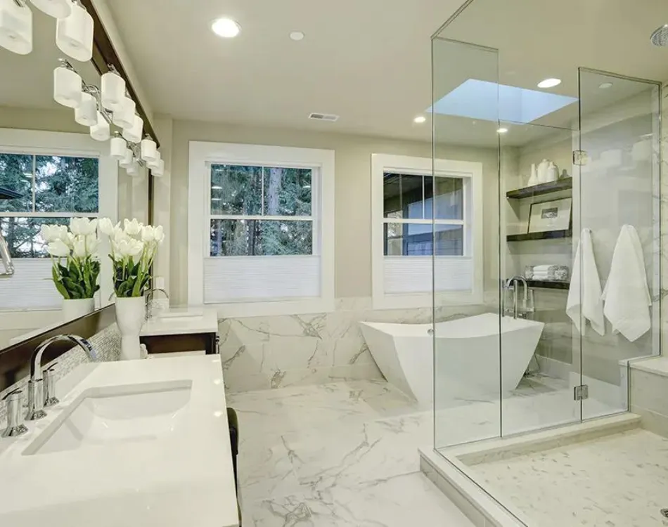A beautiful bathroom remodel by Home Pride