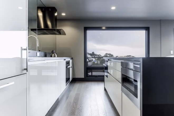 A luxury kitchen remodel completed by Home Pride Construction