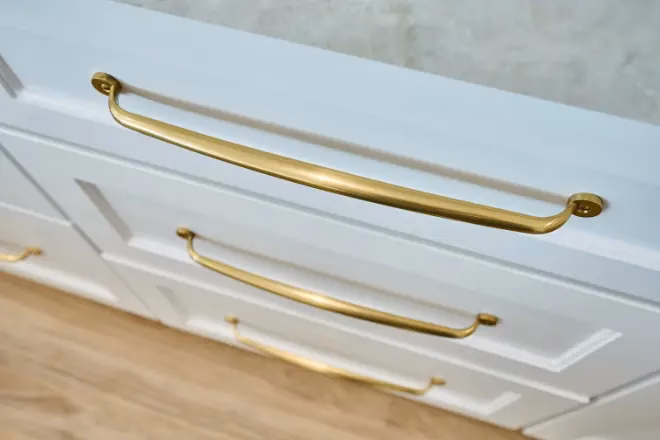 Gold kitchen Cabinet Drawer Hardware