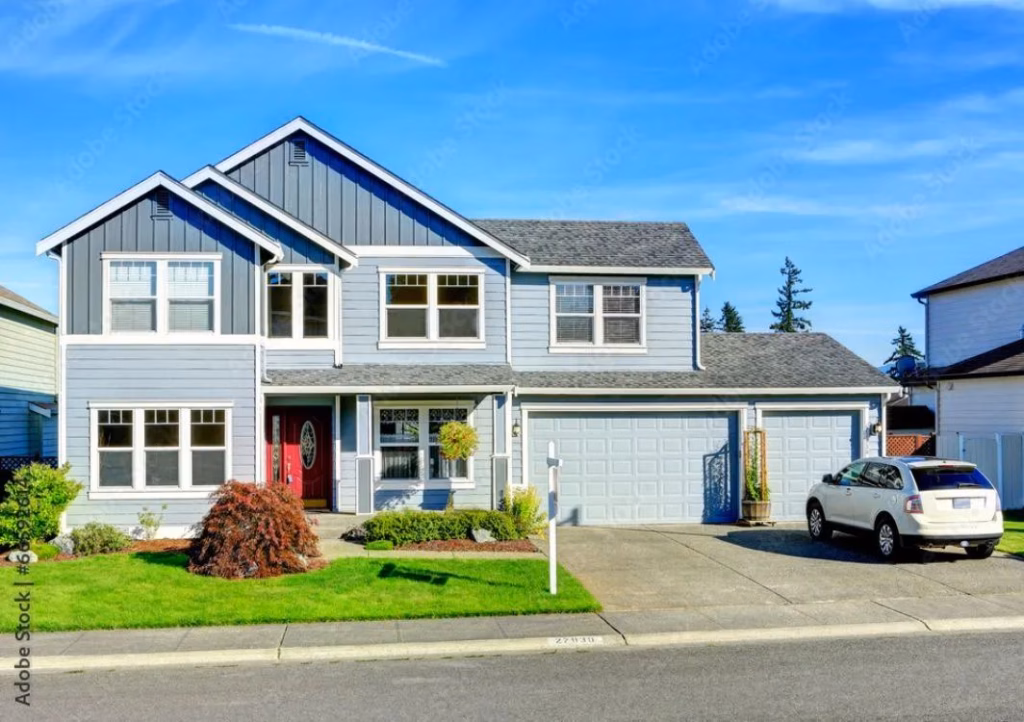 Home with second story