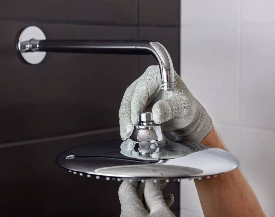 Installing a shower head