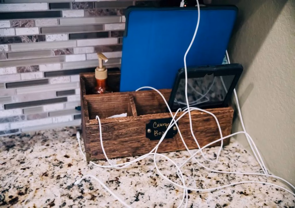 Kitchen charging station