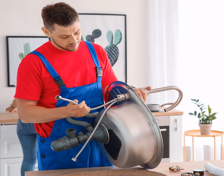 Removing an old sink