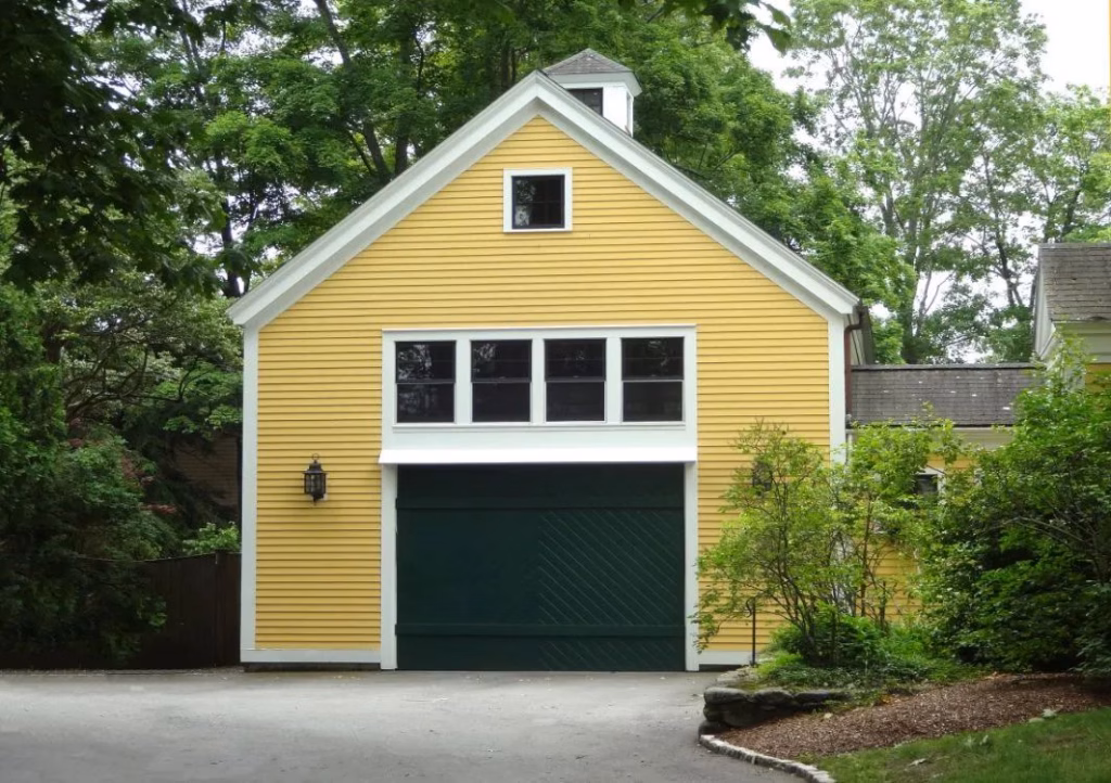 Yellow garage ADU