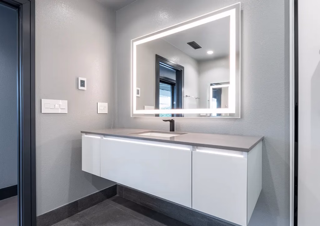 Bathroom remodel by Home Pride Construction